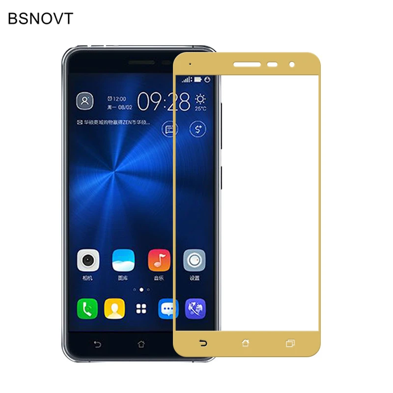 2 шт Стекло Asus Zenfone 3 ZE552KL Защитная пленка 2.5D анти Браст закаленное стекло для