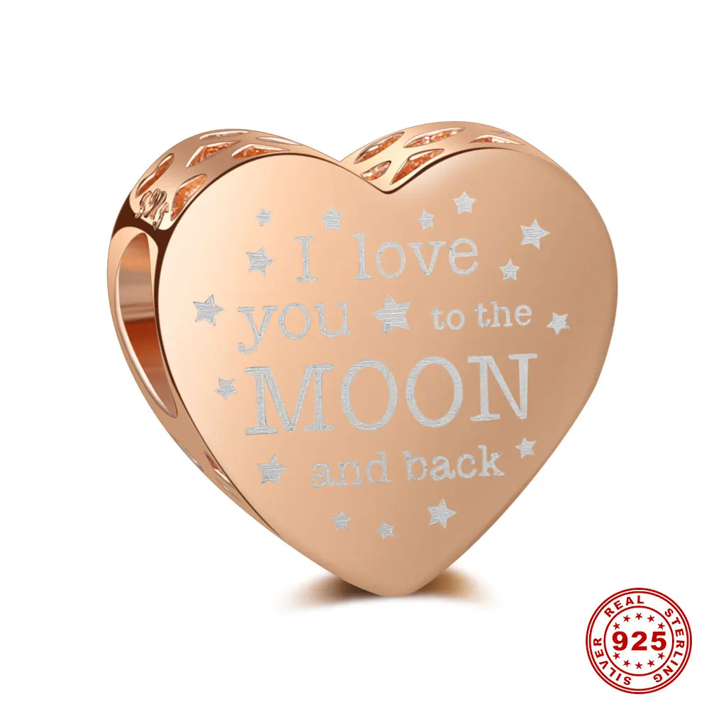 Endless Charms hot sale 925 Sterling silver truly love heart shape charms beads fit bracelet making for women | Украшения и