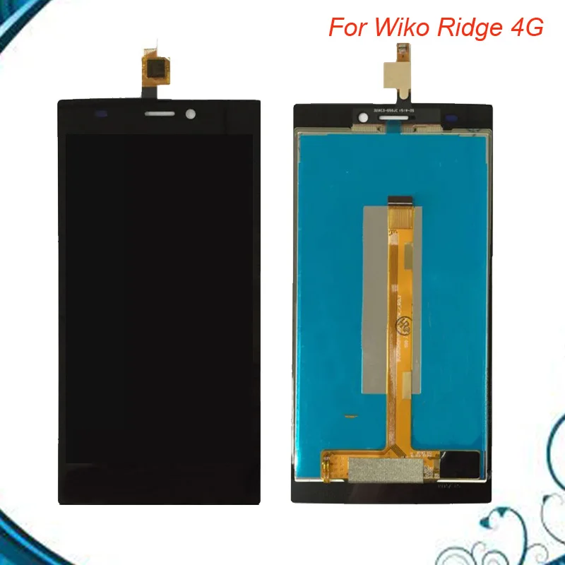 Высококачественный ЖК дисплей и сенсорный экран в сборе для Wiko Ridge 4G дигитайзер