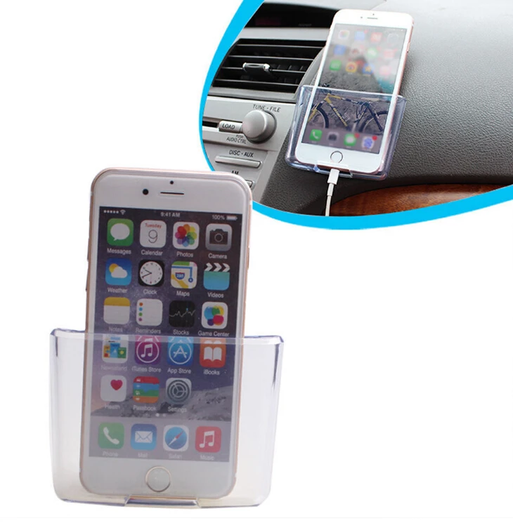 Автомобиль-Стайлинг коробка для хранения телефона держатель skoda fabia fiat 500 panda volvo v40