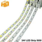 Светодиодная лента DC24V 5050 гибкий светодиодный светильник RGB RGBW Белый теплый белый водонепроницаемый Светодиодная лента 60 светодиодовм 5 млот.