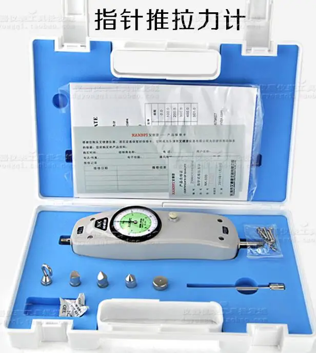 NK-10 Dial Mechanical Push Pull Gauge Force 10 N / 1 kg | Инструменты