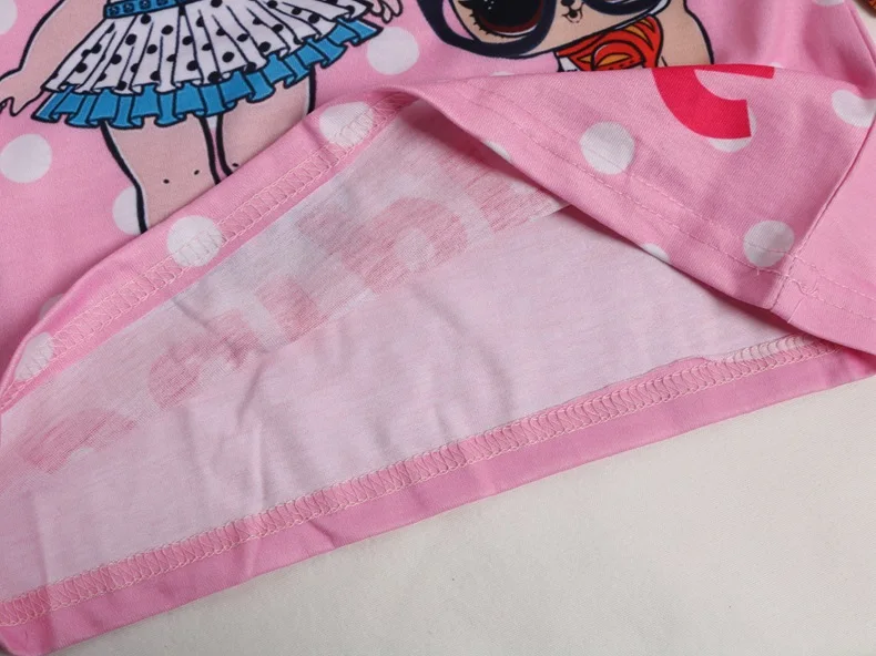 New surprise girl suit doll pajamas children's two-piece long-sleeved casual pants | Тематическая одежда и униформа