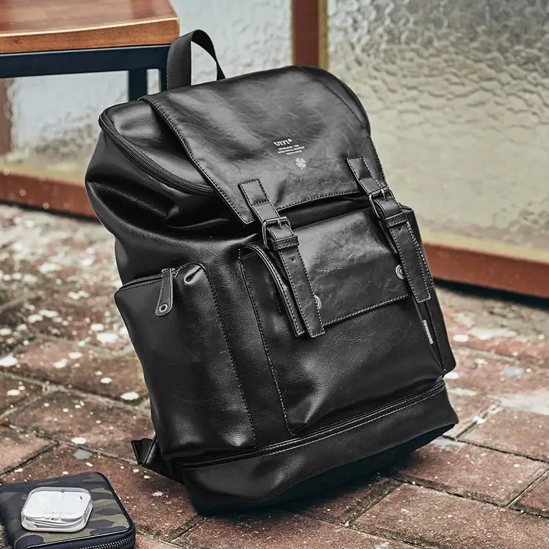 Рюкзак UIYI из искусственной кожи для мужчин и женщин модный большой ранец школы