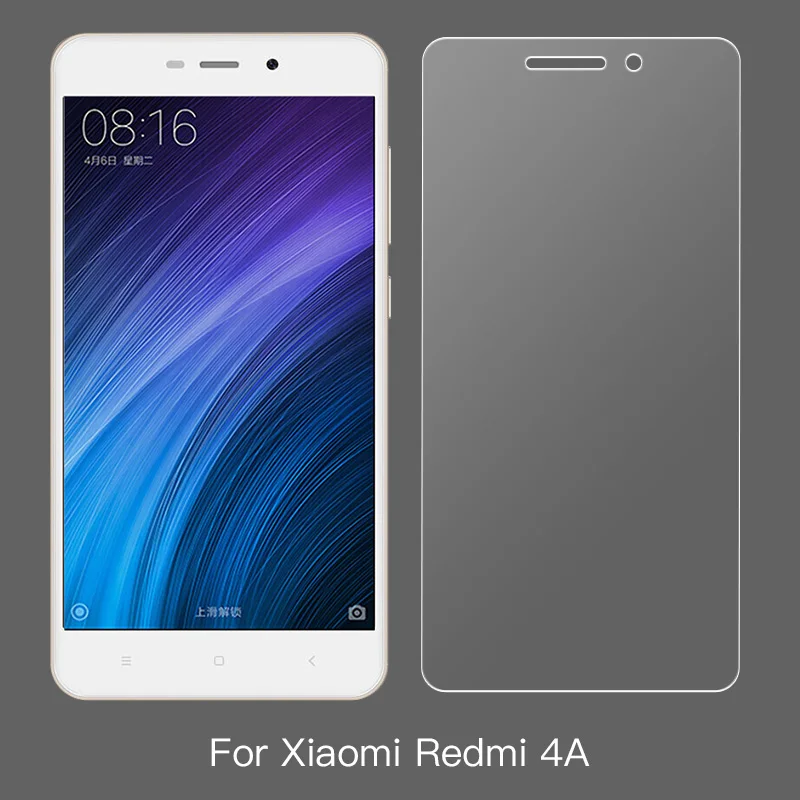 PZOZ для Xiaomi mi A2 Lite Red mi 5 Plus S2 3S 4X 4A 6A 6 Pro Note 5A 16gb 32gb прозрачная защитная пленка из закаленного стекла - Цвет: Redmi 4 A