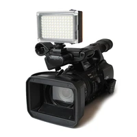 96 dslr led video light on camera photo studio lighting hot shoe led vlog fill light lamp for smartphone dslr slr camera camcord
