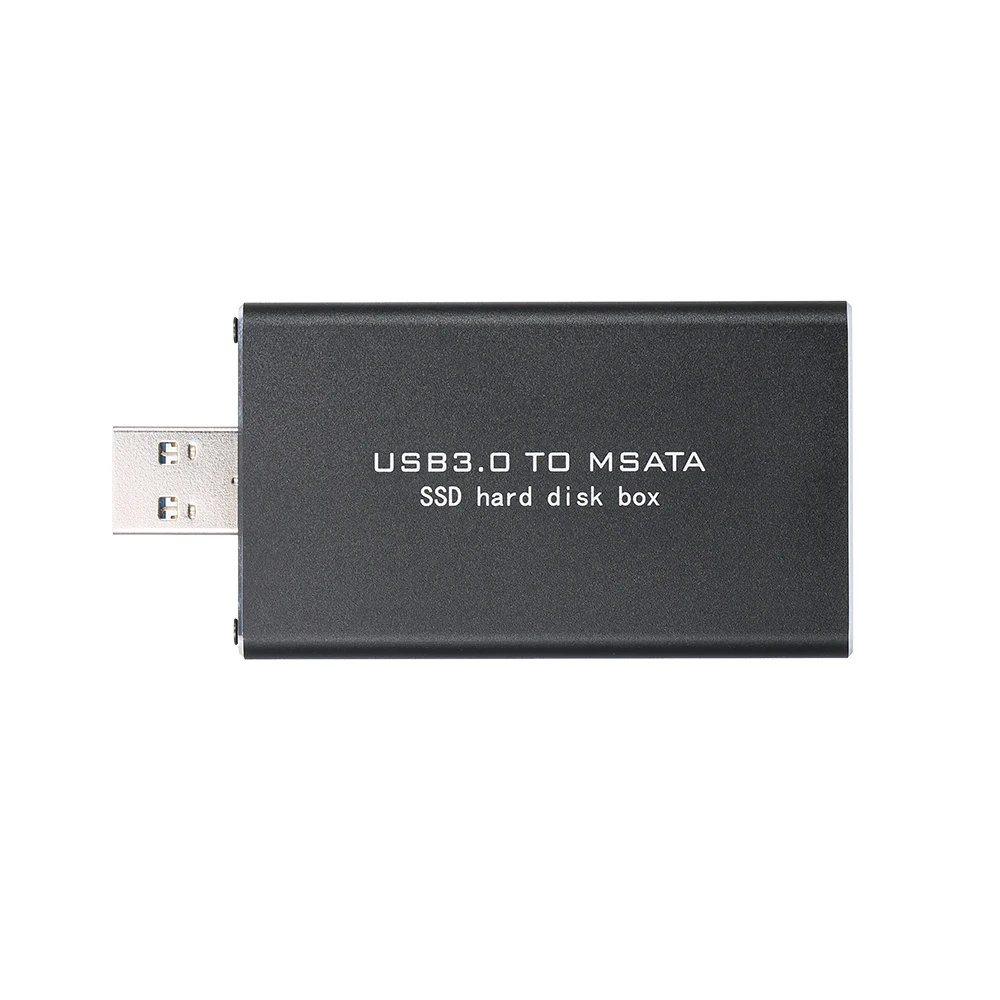 Портативный внешний жесткий диск USB драйвер 2000 для MSATA SSD корпус совместимый с MAC