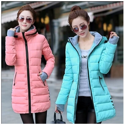 Пальто женское длинное с хлопковой подкладкой на весну/зиму|jacket woman winter coat|women