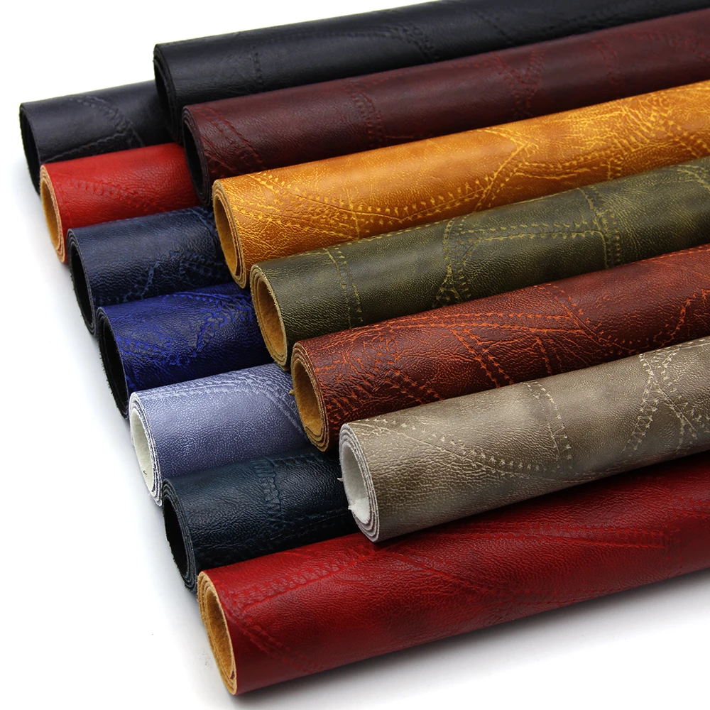 David accessories 20*34cm faux artificial Synthetic leather fabric hair bow diy decoration crafts 1piece,1Yc6846