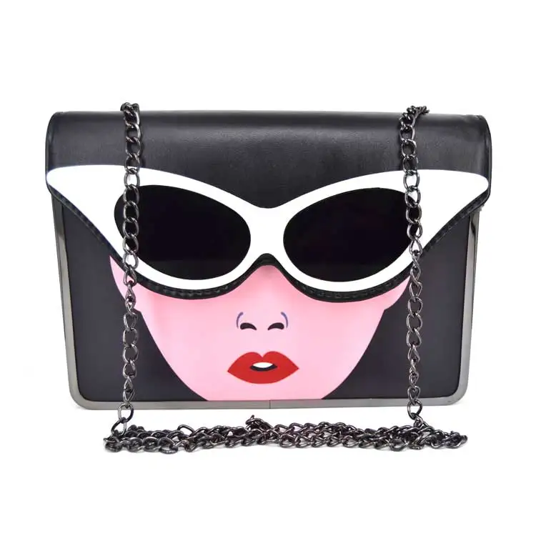 Black 22X16X3.7cm Модная вечерняя сумочка в коробке, сумочка-клатч с цветком из бриллиантов, роскошная акриловая Сумочка, вечерние сумочки для банкета, женская сумка на плечо - Цвет: Black 22X16X3.7cm