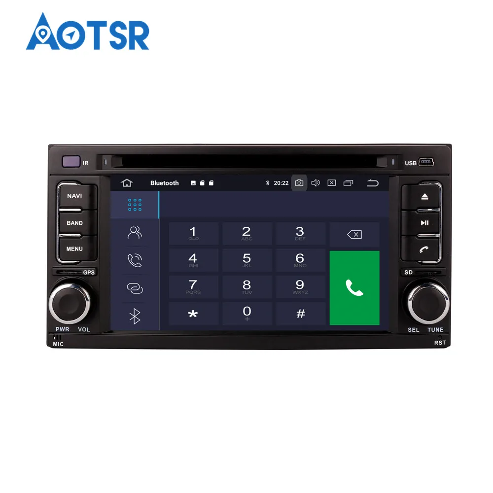 2 din Android 9 0 4 + 32 ГБ Автомобильный Радио Мультимедийный DVD плеер для Subaru Forester Impreza 2008