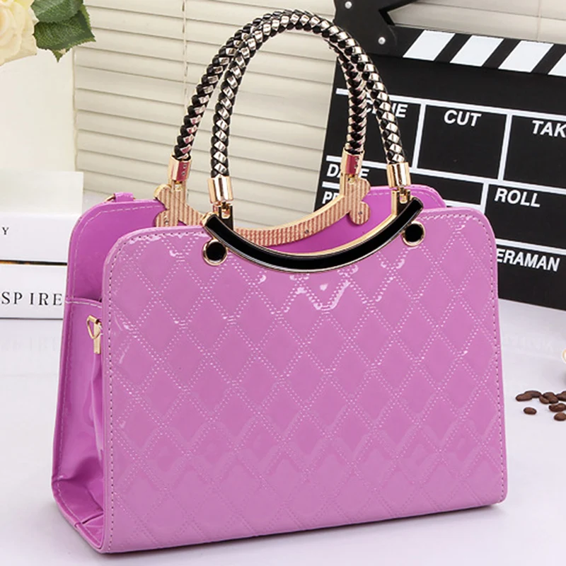 Высокое качество дамская сумка Satchels 2019 новая женская из искусственной кожи с