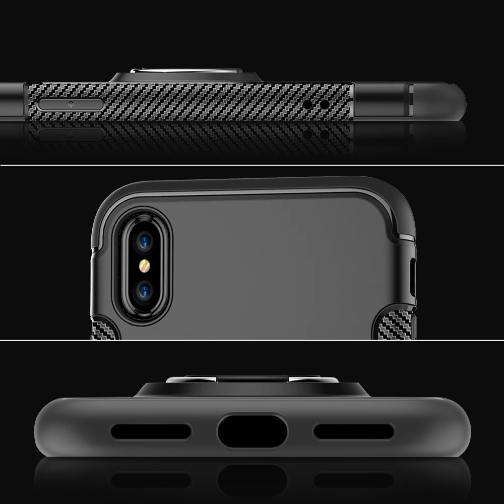PORTEFEUILLE противоударный чехол-броня для iphone 6 7 8 плюс 5 x XR XS MAX Роскошный