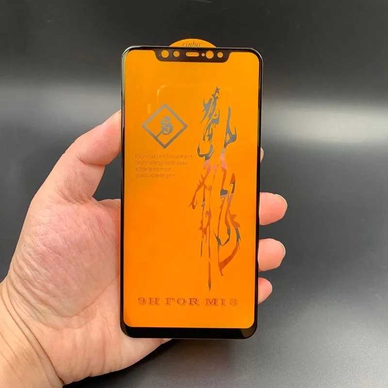 RONICAN 0 3 мм Тонкое защитное стекло с полным покрытием для Xiaomi 8 Lite защита экрана 3D