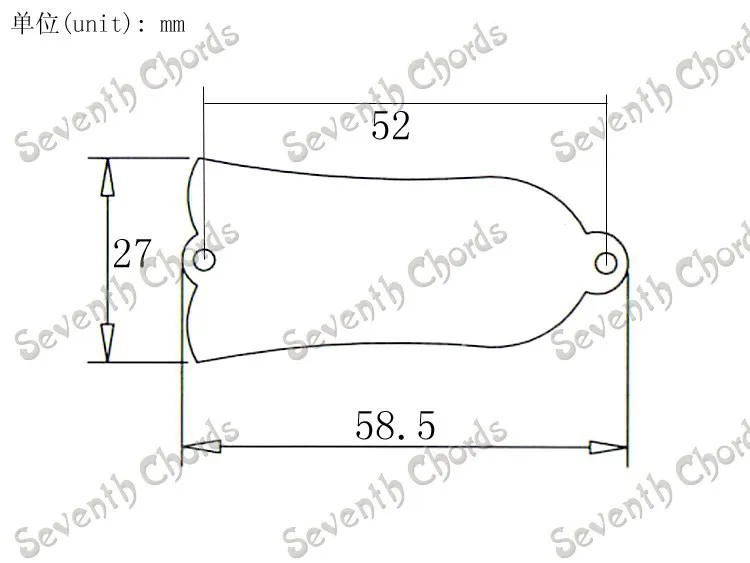 2 шт. металлическая крышка для бас-гитары отверстия | Спорт и развлечения