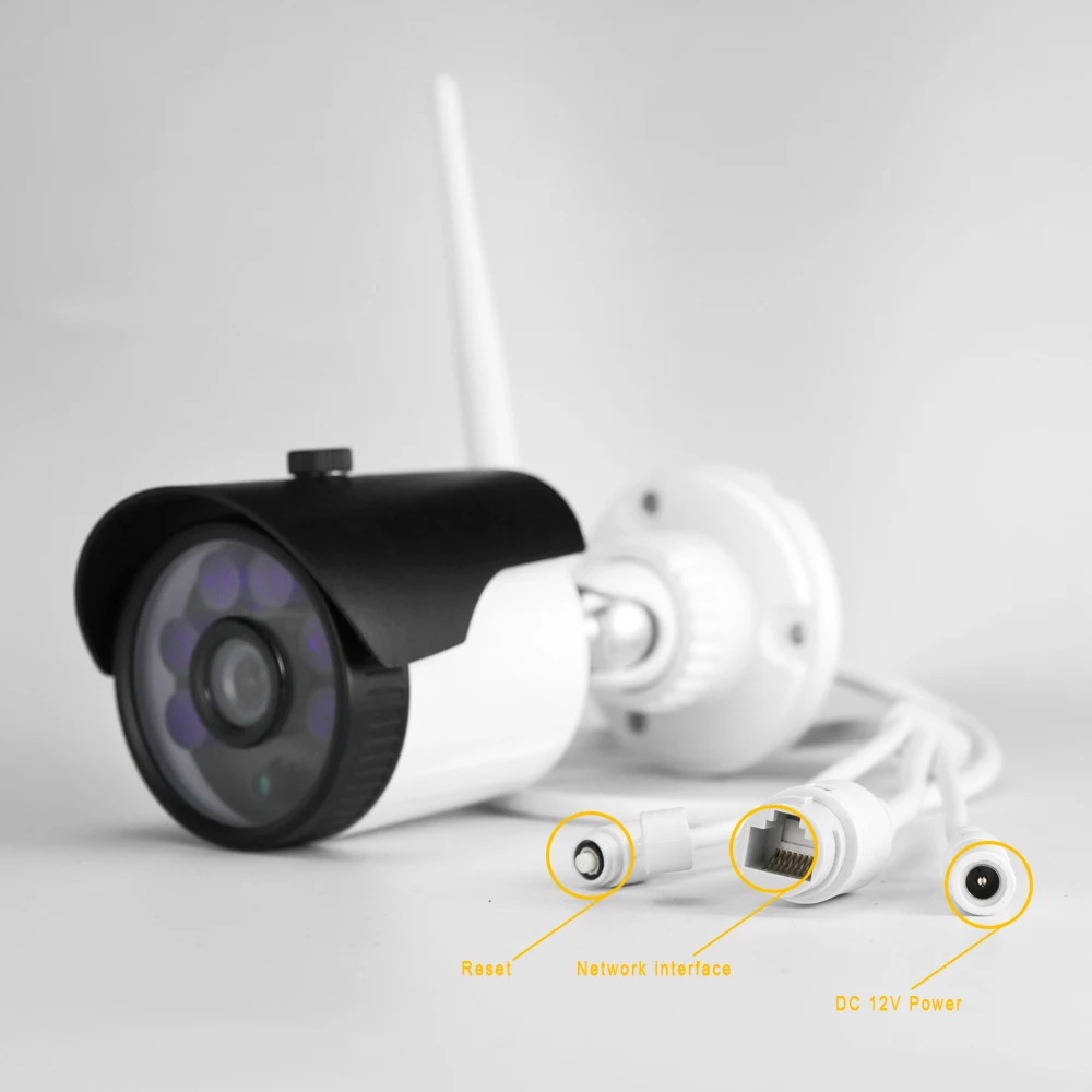 HJT H.264 слот для sd карты 1080P 2.0MP WIFI IP камера 6IR ночное видение P2P CCTV безопасности