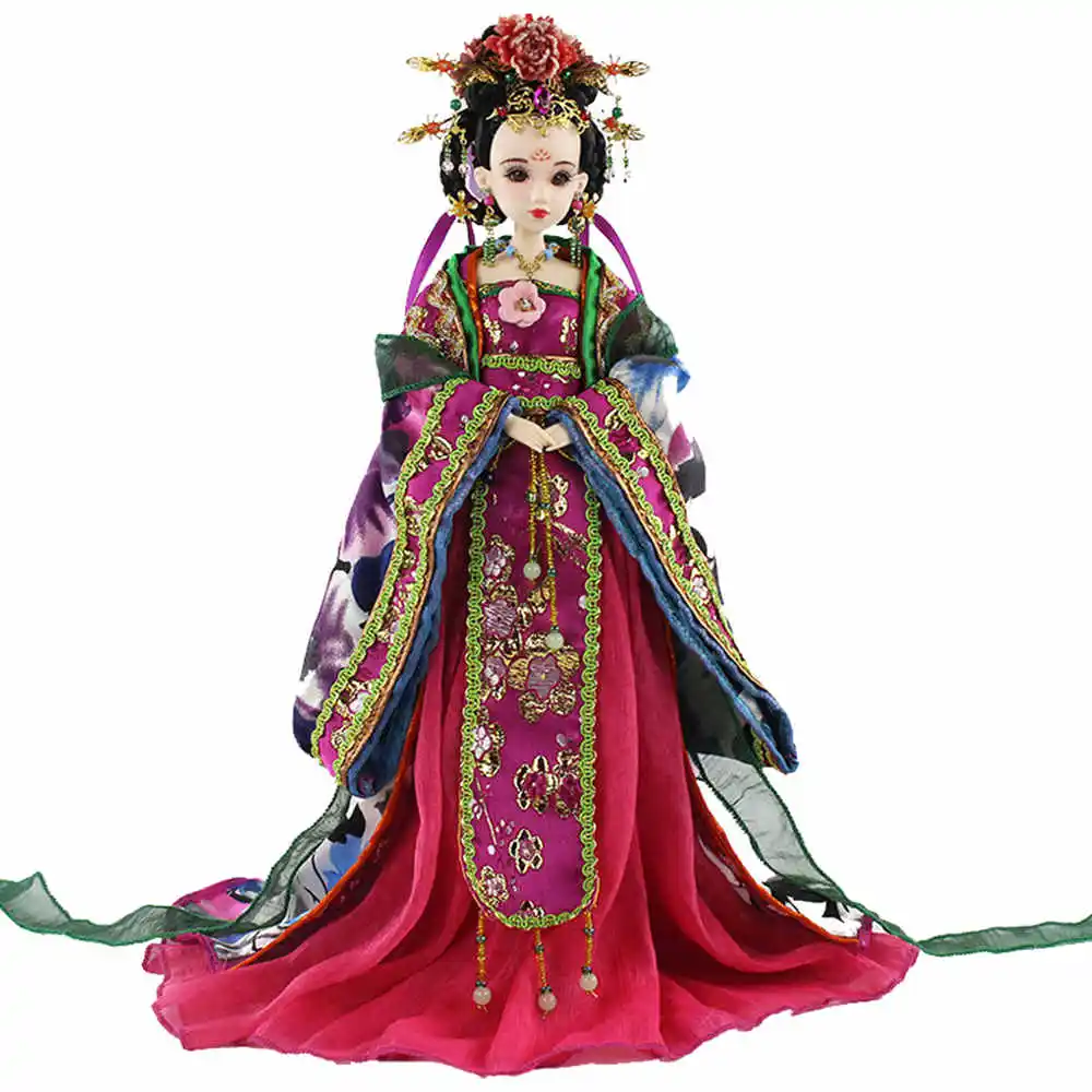 Подлинная кукла восточного шарма 1/6 как BJD Yang шезлонг с макияжем ограниченный