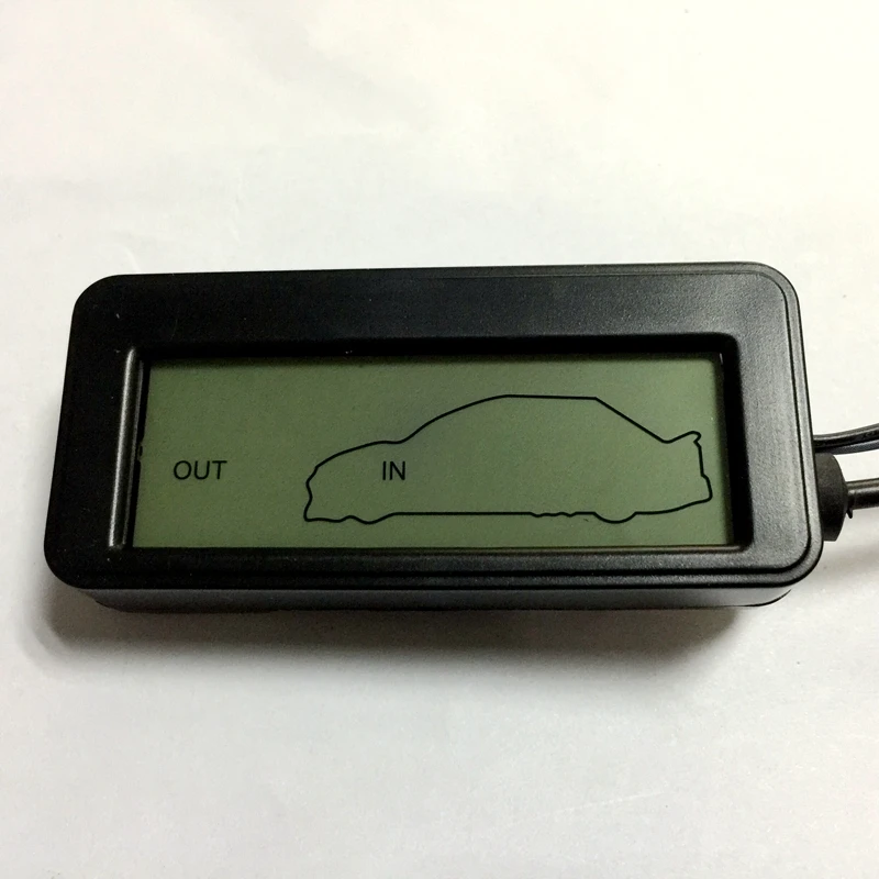 Автомобильный термометр с красной подсветкой 12 В|temperature meter|car digital thermometerdigital