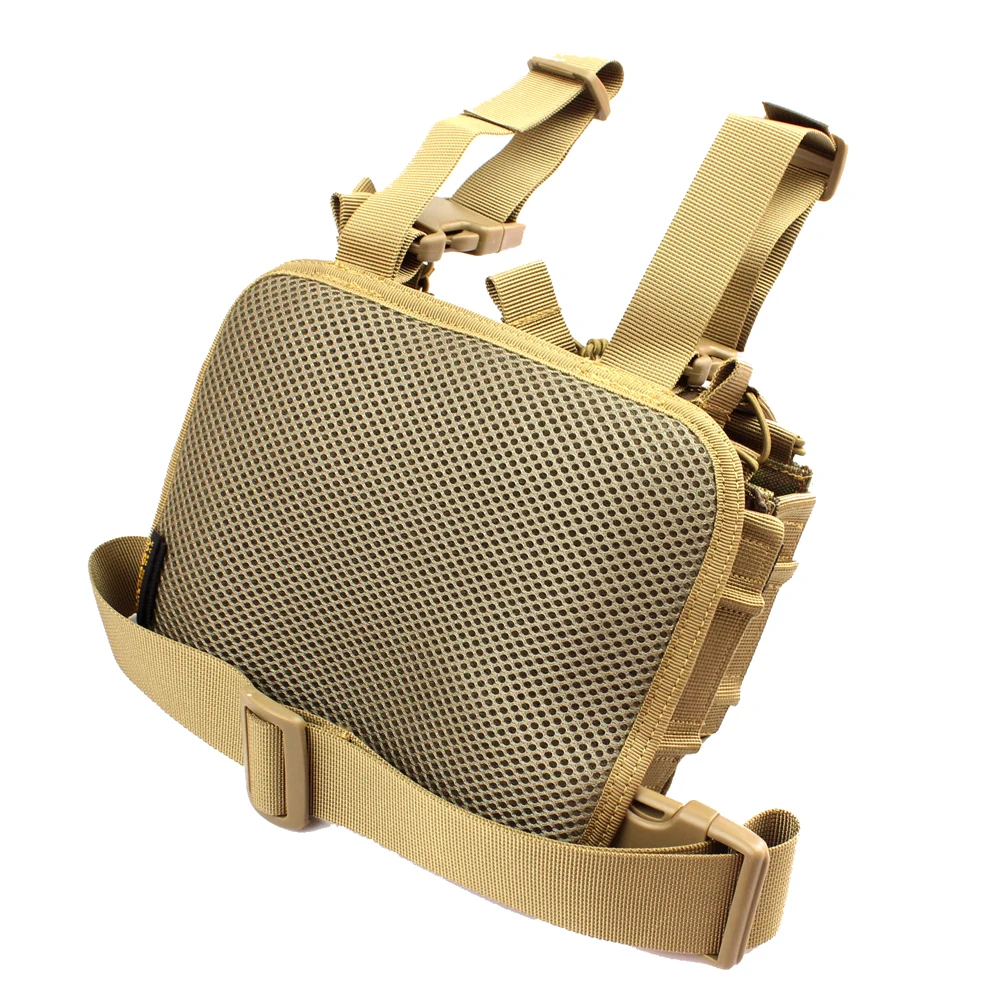 TTGTACTICAL Tactical Drop Leg Rig со съемным двойным штабелером Mag Pouch& 1 одиночный Mag Pouch, Molle Drop Leg Platform