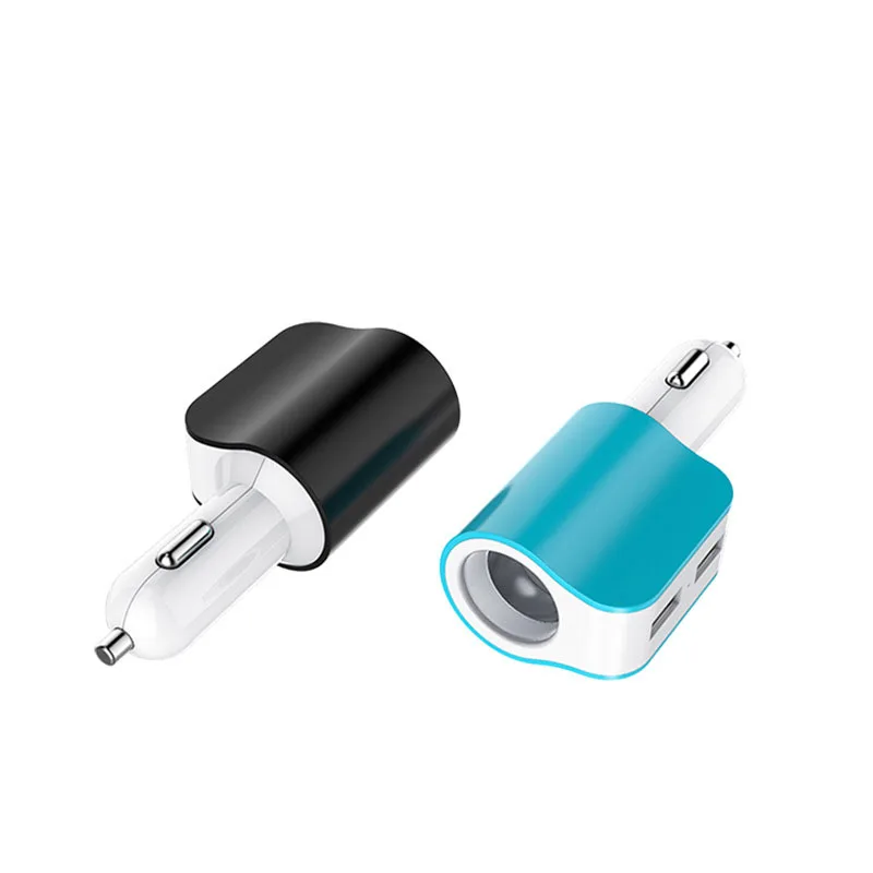 Car charger dual USB cigarette lighter car 12-24 universal mobile phone tablet three-in-one | Автомобили и мотоциклы