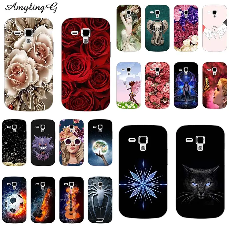 Чехол для samsung Galaxy S Duos GT S7562 GT-S7562 7562 Trend Plus S7580 S7582 GT-S7580 GT-S7582 чехол с принтом кота Совы чехол для телефона