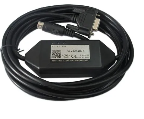 FX-232AWC-H RS232 PLC кабель программирования для Mitsubishi MELSEC FX серии FX2N/FX0N/FX1S/FX1N/FX0S FX3U FX3G 3S