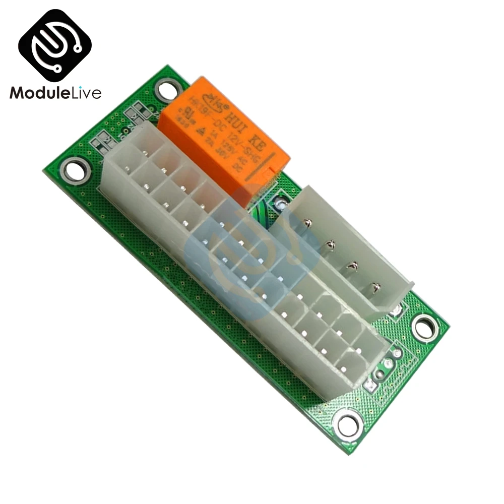 ATX 24Pin к Molex 4Pin Dual PSU источник питания синхронизация стартер удлинитель Кабель