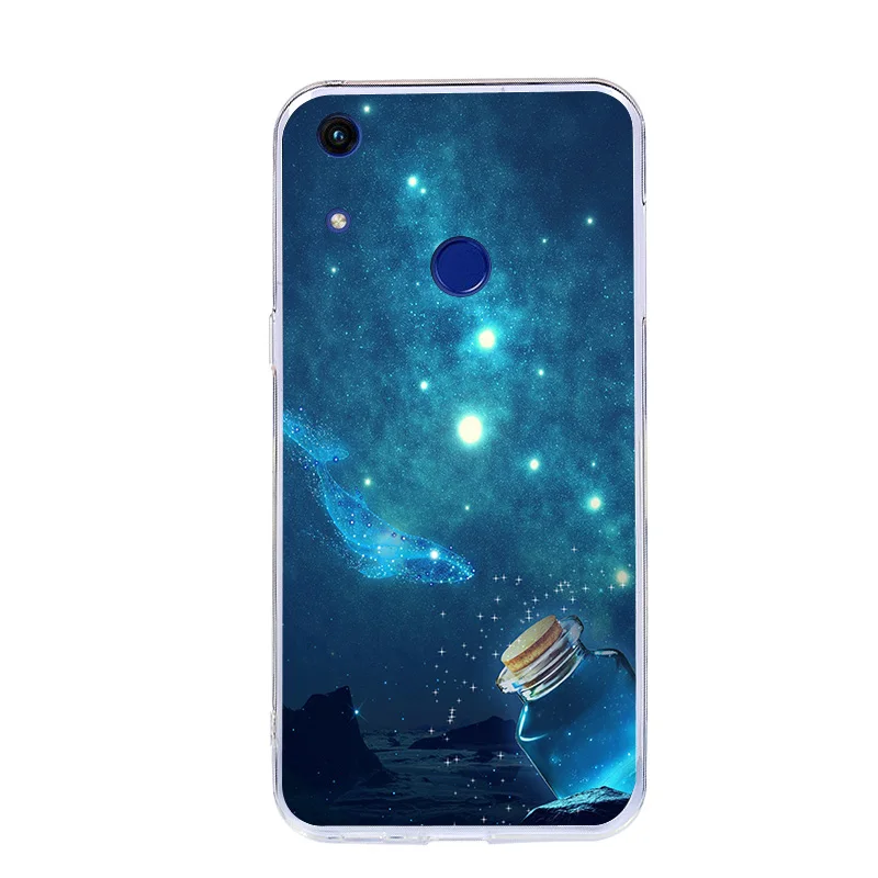 Чехол для Huawei Honor 8A, чехол 6,09, Мягкий ТПУ силиконовый бампер для Honor 8A, чехлы для Huawei Honor 8A, JAT-LX1, чехол для телефона, задняя крышка - Цвет: 105