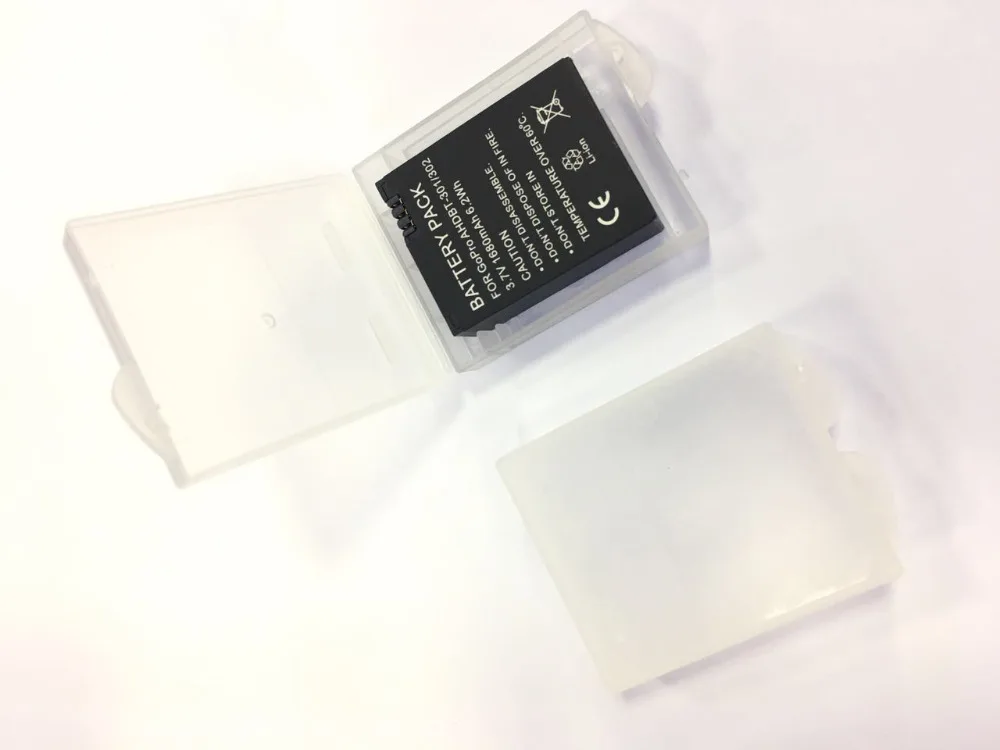 5 шт. Батарея случае Пластик жесткий держатель для хранения Коробка GoPro 6 Go Pro Hero