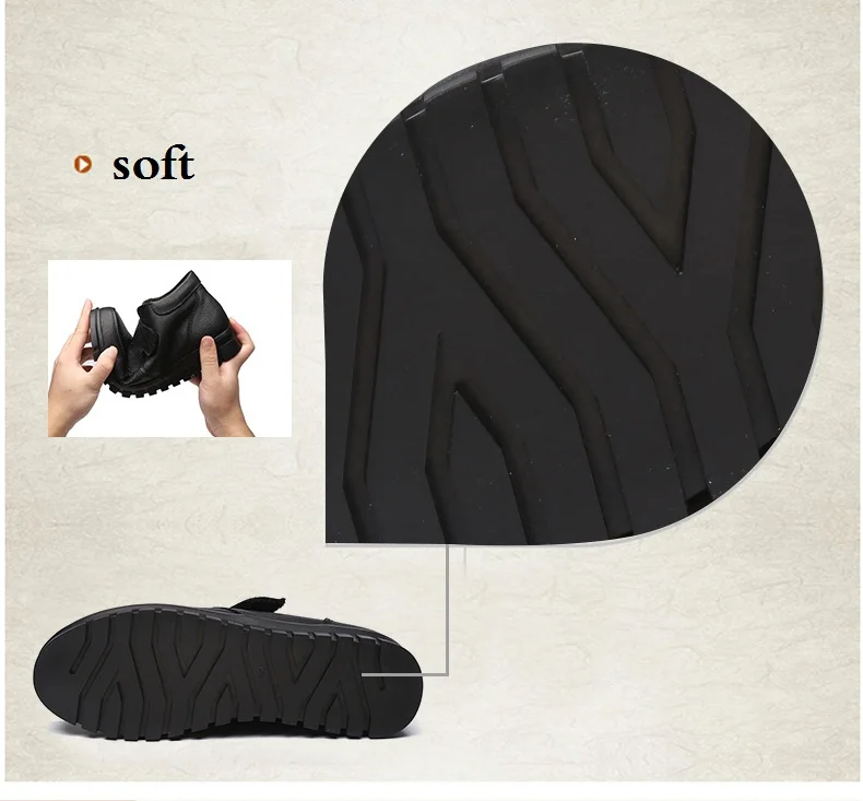 DRKANOL Fashion Genuine Leather Round Toe Women Snow Boots Winter Flat Ankle Boots Women Cotton Shoes Plush Warm Botte Femme
