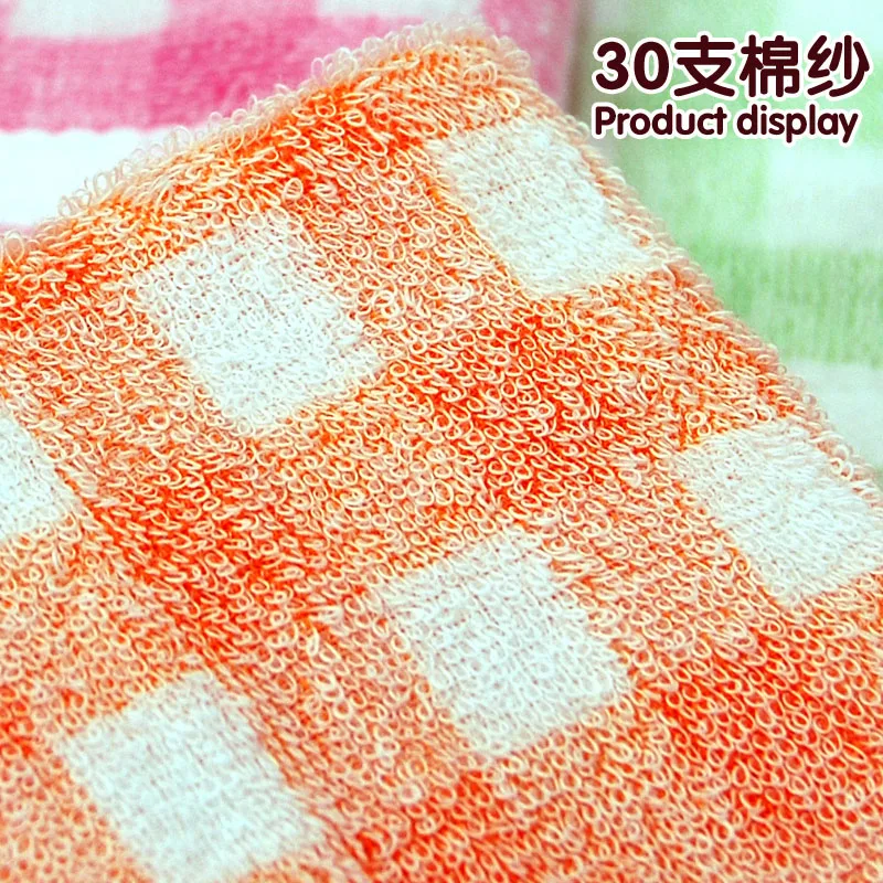 Comfortable and soft 35*84cm mercerized Untwisted Towel Absorbent Dry Hand Towels for Kids Adults 1 bags of 10 towels | Дом и сад