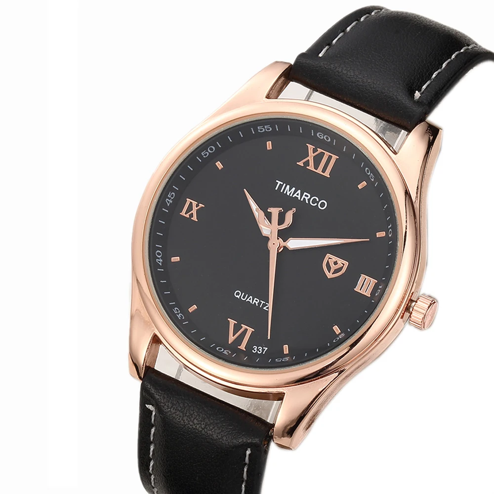 Мужские часы Топ бренд класса люкс reloj hombre классический дизайн Римский циферблат мужские наручные золотой