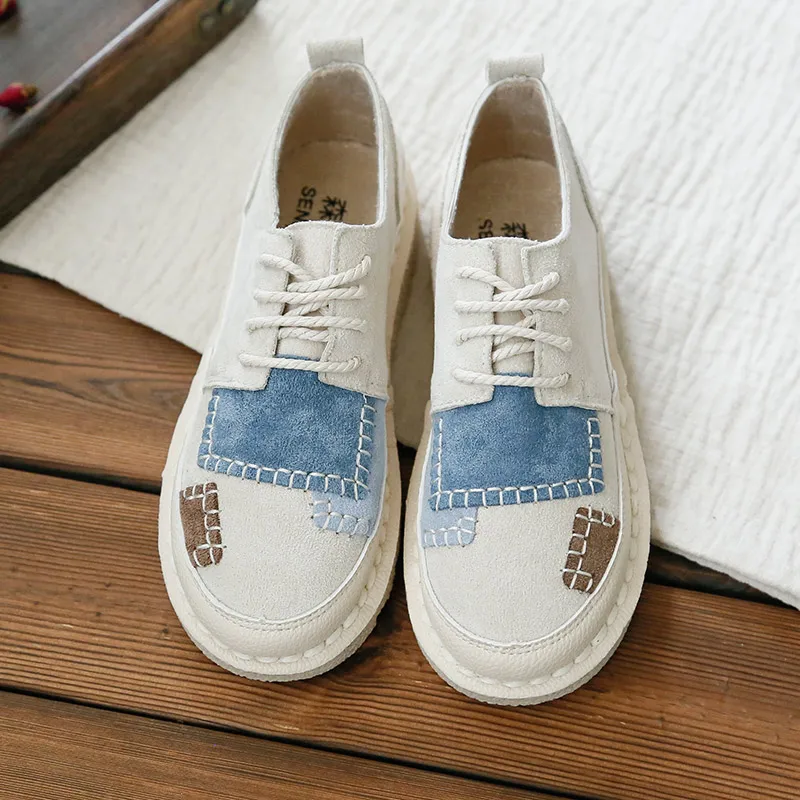 

Spring New Nice Girl Japanese Flat Shoes Literary Retro Wild Soft Bottom Casual Shoes