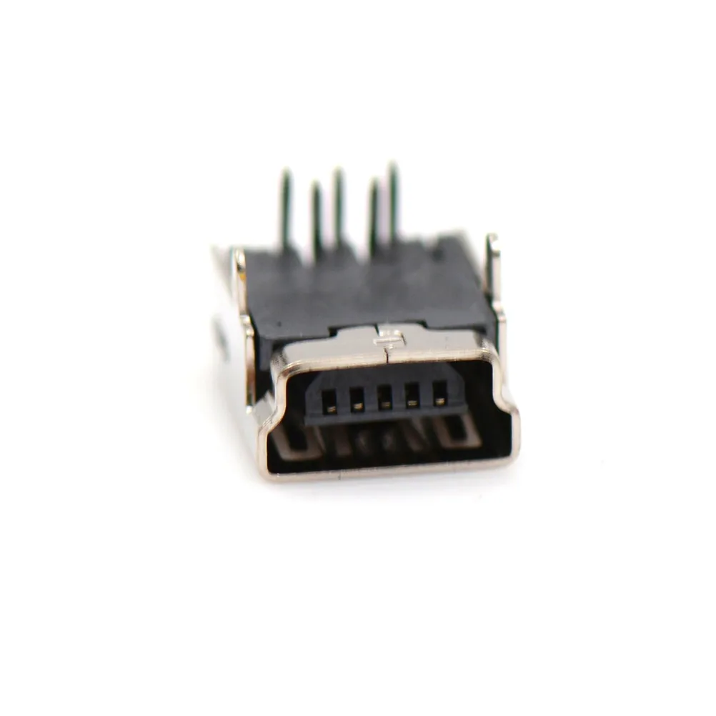 Мини USB разъем 90 градусов спереди 2 футов 5 PIN Micro для Мобильный телефон микро порт