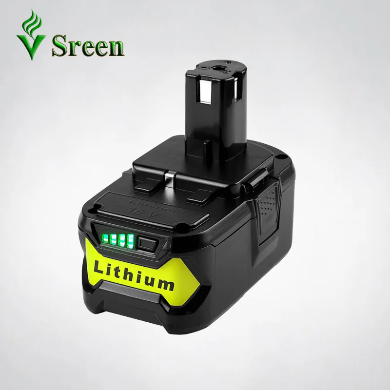 НОВЫЙ 4000 мАч 18 В литий ионная Батарея для Ryobi P108 P107 P104 Перезаряжаемые пакет One + BIW180