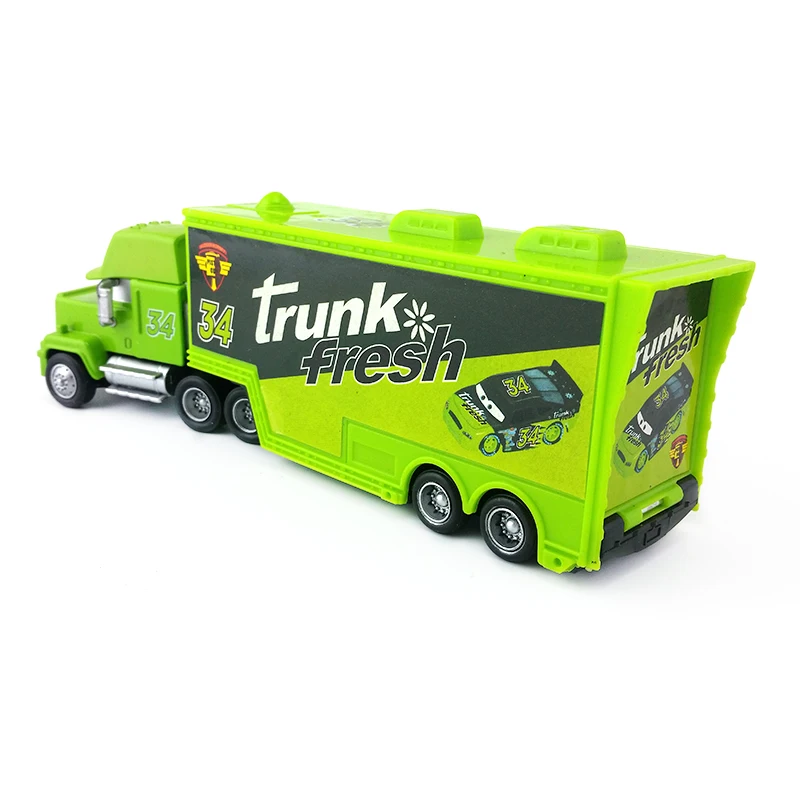 Disney Pixar Cars Mack Uncle No.34 новый грузовик 1:55 литья под давлением игрушечная модель