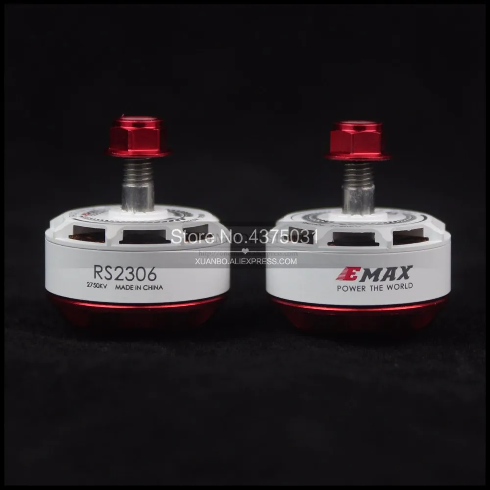 1 шт. или 4 шт./лот EMAX yinyan RS2306 2400KV 2750KV двигатель для FPV RACER Quadcopter Kvadrokopter RC беспилотный