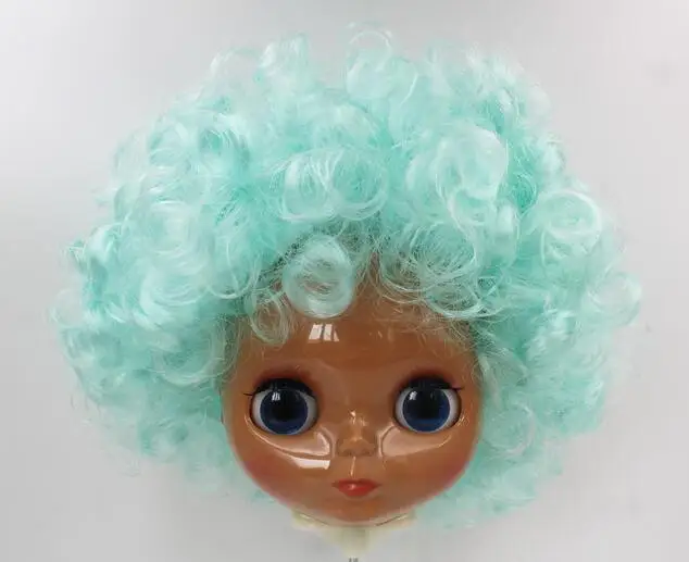 Обнаженная кукла Blyth зеленые короткие вьющиеся волосы | Игрушки и хобби