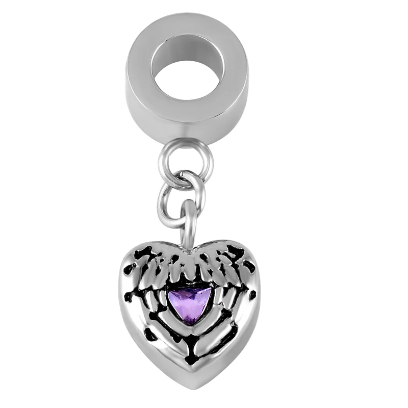 

IJA0001 316L Stainless Steel Charm Accessories Heart/Star/Bead/Water drop Memorial Urn Pendant For Cremation Ashes