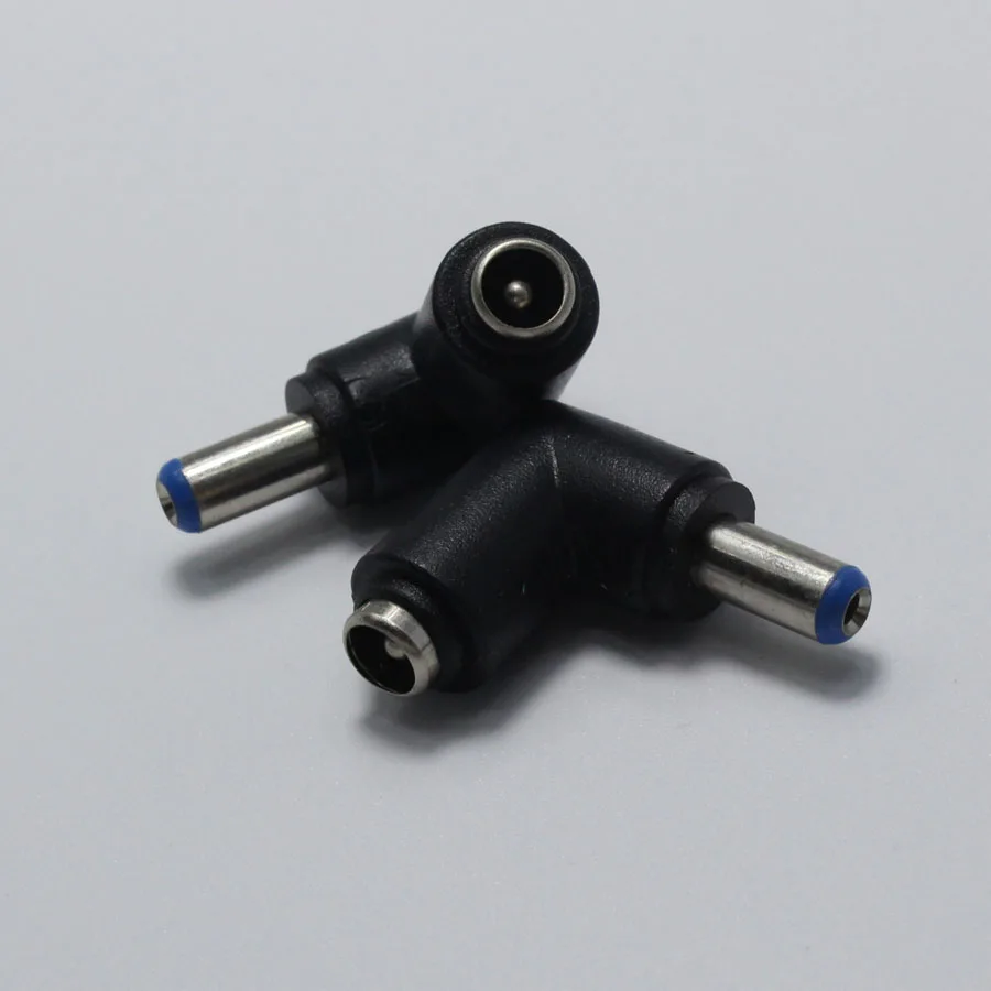 Разъем питания постоянного тока 5 5x2 1 мм на штекер 90 градусов адаптер для ноутбука