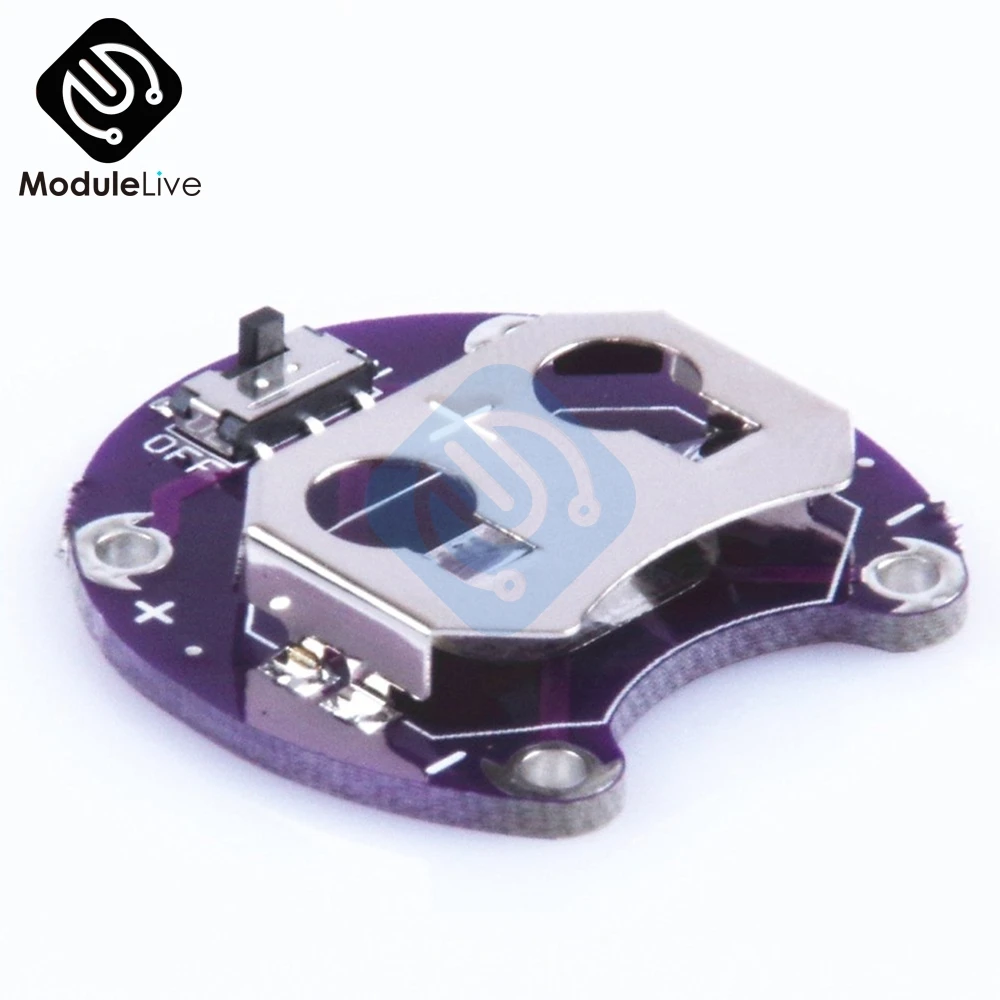 Держатель для аккумулятора Arduino LilyPad CR2032 комплект самостоятельной сборки
