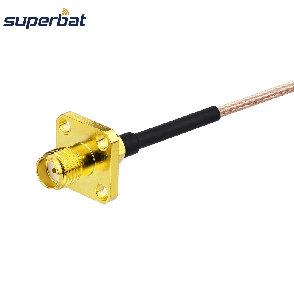 Superbat SMA Jack 4 отверстие Панель Крепление объектива к разъем помощью