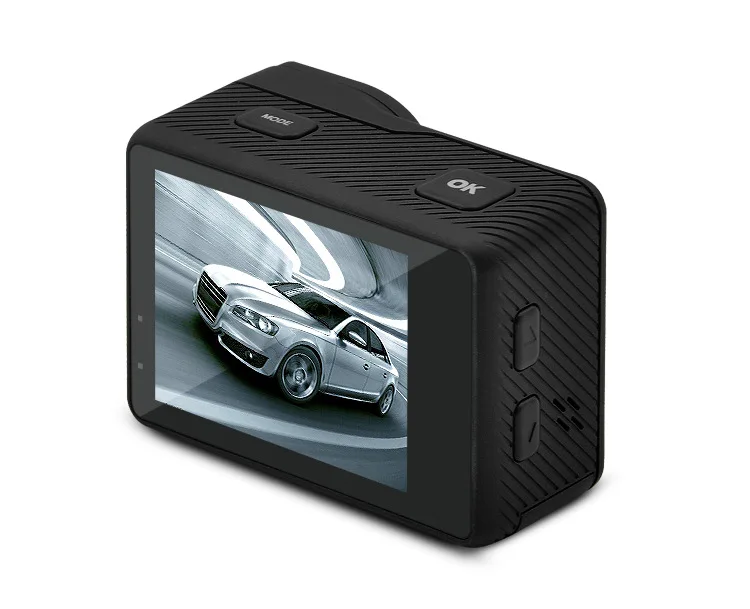 Сенсорный экран Ultra 4 K 30FPS WiFi камера двойной экран удаленный видеорегистратор 30 м подводный Экшн камера для велосипедного шлема