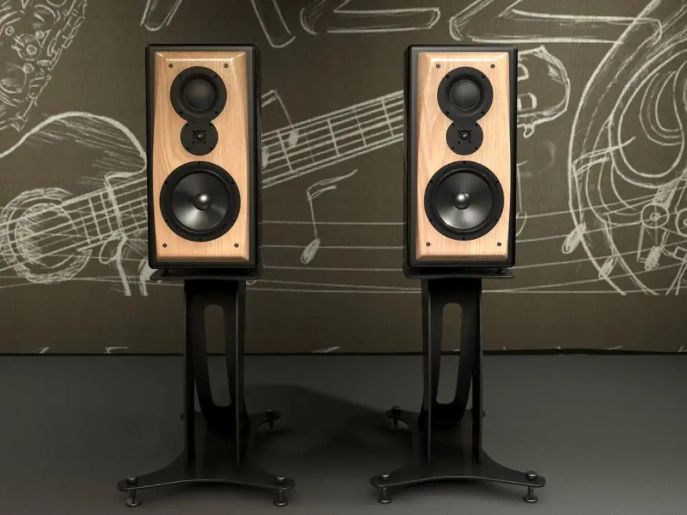 B-001 3-Way-3-Driver " Midwoofer книжные Полочные колонки Mundorf/SCAN-SPEAK твитер SCAN-SPEAK НЧ-динамик без подставки
