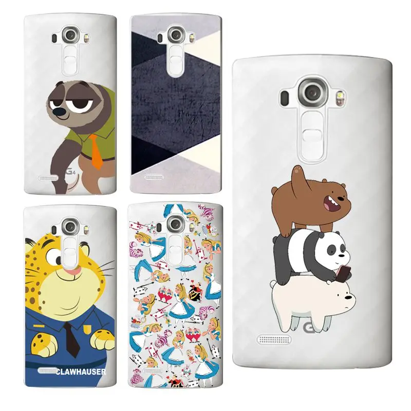 Мягкий прозрачный чехол для телефона из ТПУ с медведем LG G3 G4 G5 V10 K3 K4 K5 K8 K10 2017
