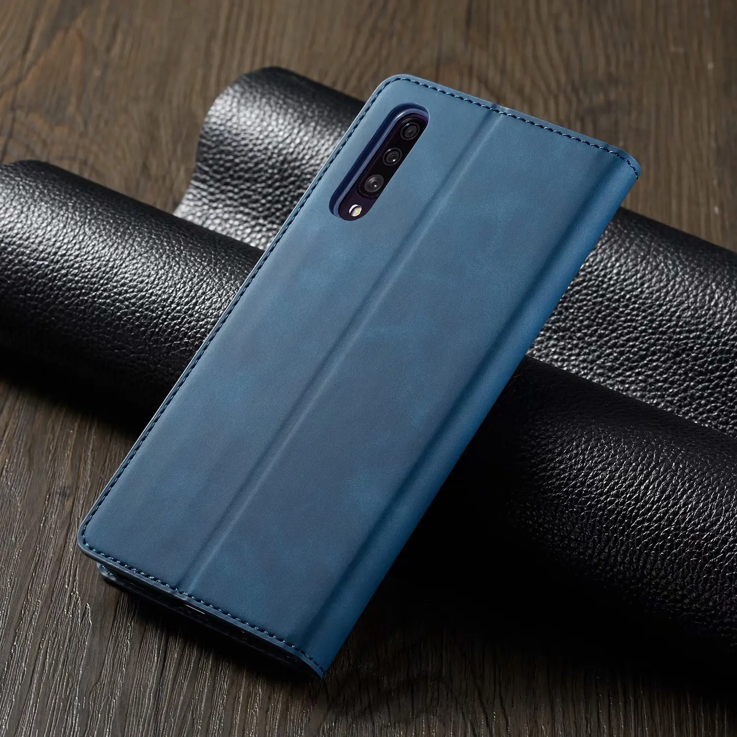 Флип-кожаный чехол для samsung Galaxy A50, роскошный держатель для карт, кошелек с подставкой, магнитный 360, чехол для samsung A50 A 50, чехол
