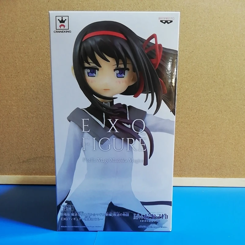 WSTXBD Оригинальная фигурка BANPRESTO EXQ HOMURA AKEMI Puella Magi Madoka волшебные игрушки фигурки