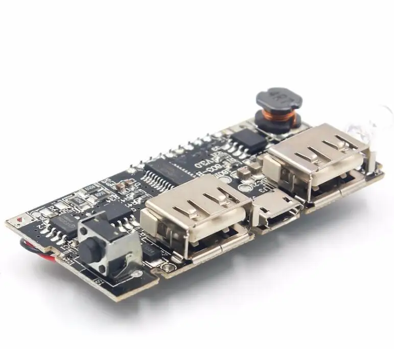 Автоматическая защита! Двойной USB 5V 1A 2.1A мобильный Банк питания 18650 литиевая