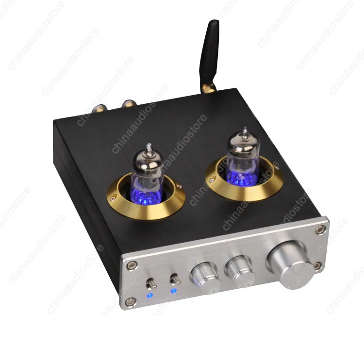 Hi Fi M8 6J8 трубный усилитель Bluetooth беспроводной стерео интегрированный ES9023 DAC 50 Вт