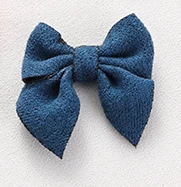 dark blue 100 шт./лот Милая ткань Бауэр кулон волос Шарм DIY интимные аксессуары серьги одежда уха бусинки из ткани ювелирные изделия - Окраска металла: dark blue